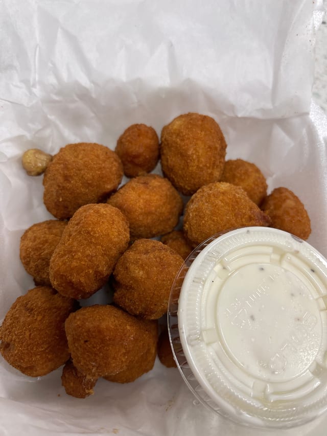 Fried Mushrooms.