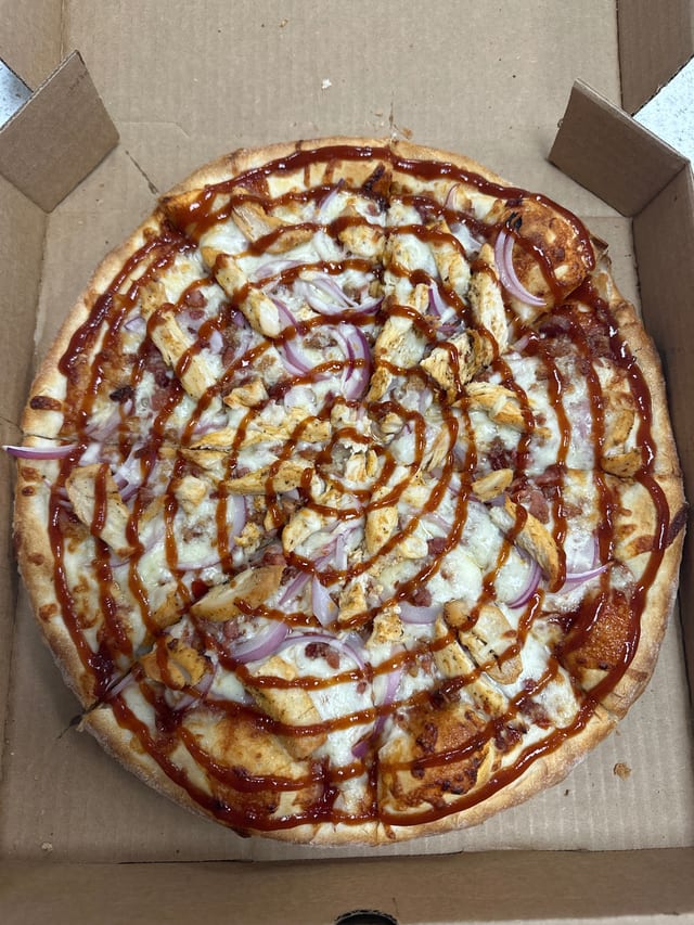 BBQ Bonanza Pizza.