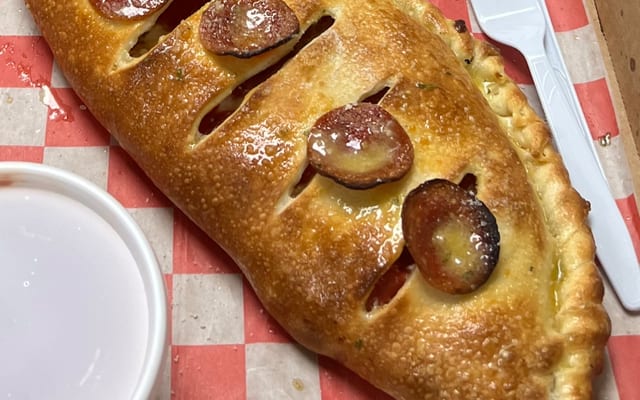 Pepperoni Calzone.