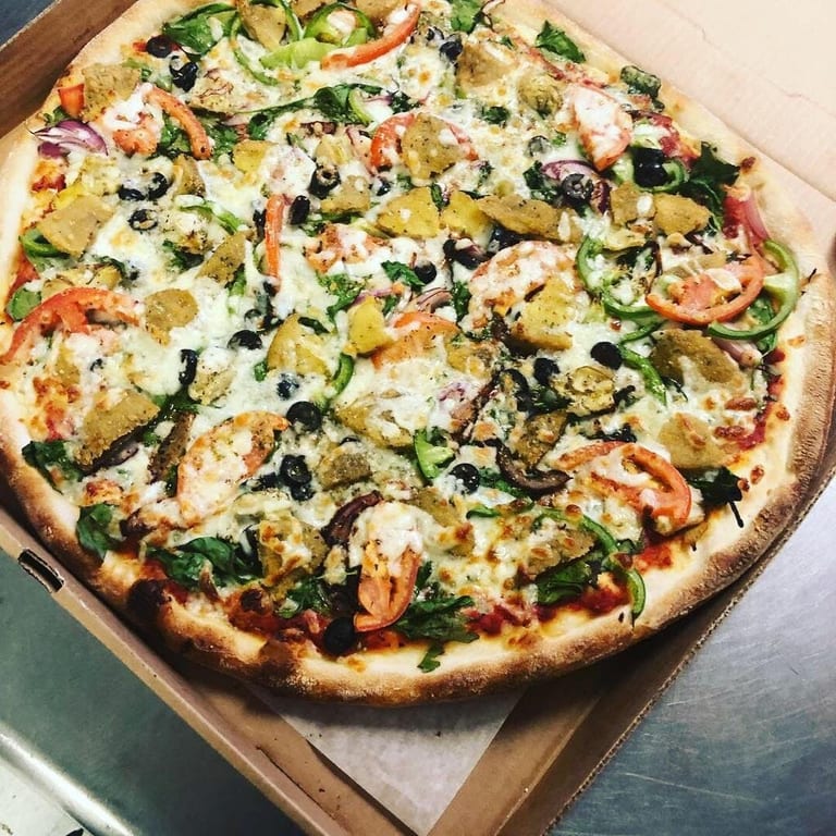 Savor Our Veggie Pizza