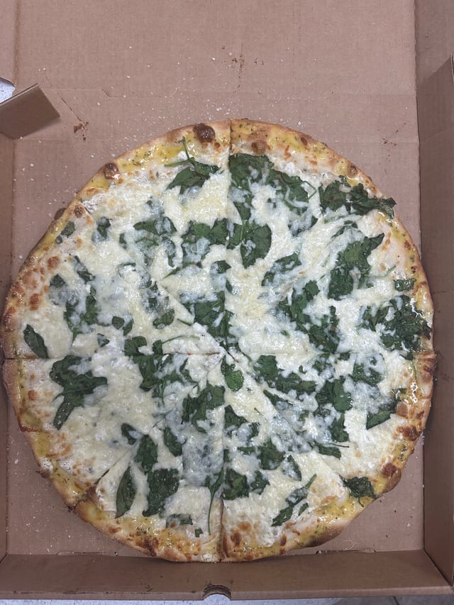 Aegean Favorite (White Pizza).